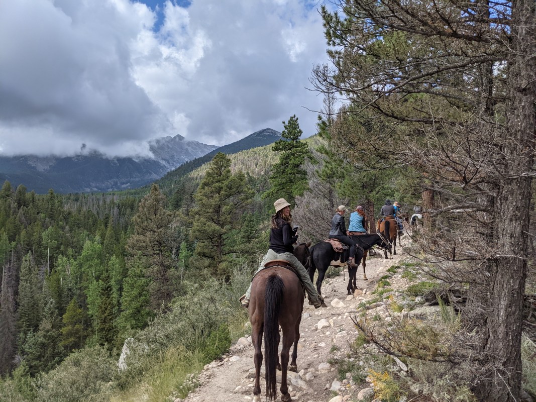 A Horseback Ride in Colorado
